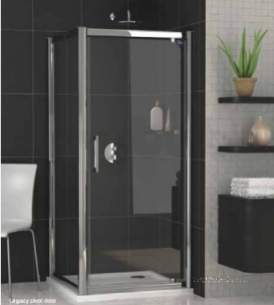 Showerlux Legacy Enclosures -  Showerlux Legacy Pivot Door 1000mm Ch/cl