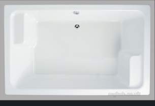 Adamsez Baths and Panels -  Grenada Gre 1920 X 1200mm Bath Wh