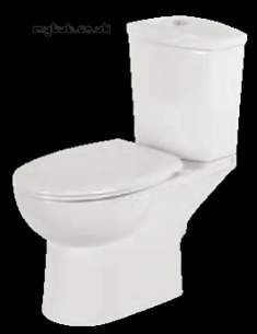 Eastbrook Sanitary Ware -  Eastbrook 60.0002 Lisbon Wc Pan White