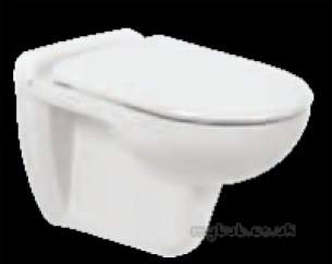 Eastbrook Sanitary Ware -  60.0004 Lisbon Wall Hung Wc Pan White