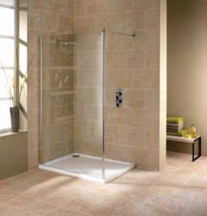 Showerlux Luxury Enclosures -  Urban Chic Wet Room Panel 700 Wall