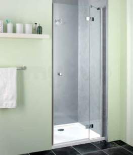 Showerlux Classic Enclosures -  Classic Hinged Door 500mm For Recess Lh