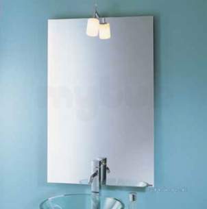 Showerlux Bath Panels -  Showerlux 600 X 800mm Gallery Mirror