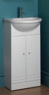 Eastbrook Furniture -  1.082 Madrid 41cm Base Unit White