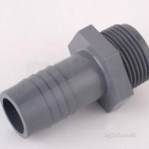 Durapipe Abs Fittings 1 and Below -  Durapipe Abs Hose Adaptor Bsp 157102 1/2