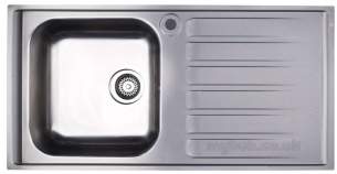 Rangemaster Sinks -  Manhattan Sink Lhd S/bowl And Acc Pack