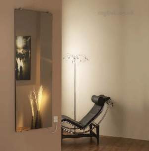 Myson Mirage Glass Radiator -  Myson Glass Crystal 1500 X 700mm Rad