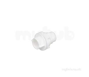 Marley Soil and Waste -  21.5mm Overflow Str Tank Connector Otc21