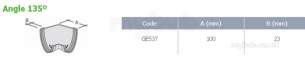 Marley Alutec Evolve Deepflow -  Evolve Deepflow Angle 135 Deg Ge537h