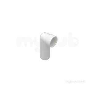 Marley Soil and Waste -  32mm X 87.5 Deg Long Spigot Bend Kbs1-w