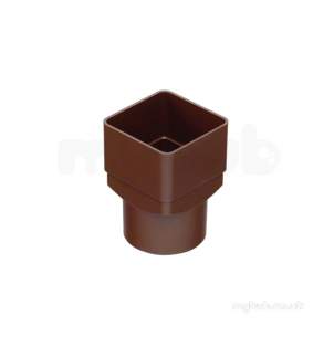 Marley Rainwater -  65mm Sq To 68mm Rd Drain Adaptor Rle