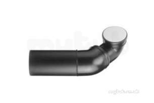 Marley Hdpe Range -  Mpd Hdpe Wall Bend 90 Right 90/90mm S500933