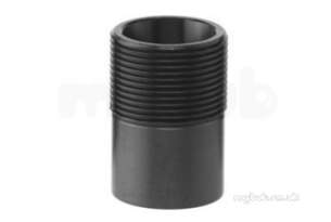 Marley Hdpe Range -  Mpd Hdpe M Thread Adp Long 63x2 S970683