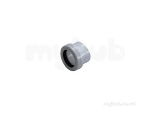 Marley Soil and Waste -  32mm X 87.5d Boss Connector Sa411-br