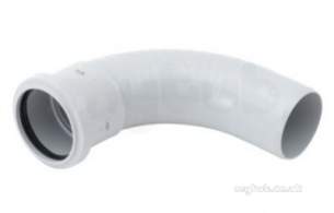 Marley Soil and Waste -  82.4mm X 11-87.5deg Adj Bend Sb37-b