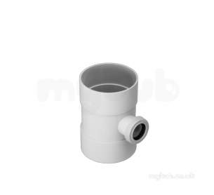 Marley Soil and Waste -  110mm X87.5d Boss Pipe 32mm Dbl Sws415-g