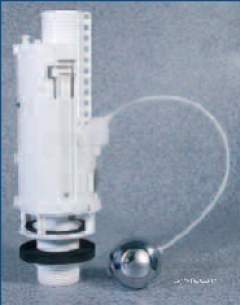 Miscellaneous Cistern Accessories -  Siamp Df Valve 50mm Outlet Cable Cb Chrome Plated Bfvs0200c