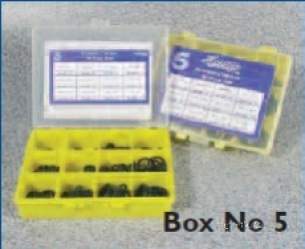 Miscellaneous Cistern Accessories -  No.5-metric O Ring Plumbers Repair Box