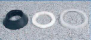 Miscellaneous Cistern Accessories -  32mm Basin Waste Seal Kit 3 Part Card