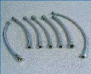 Miscellaneous Cistern Accessories -  Stainless Steel Braided Hose 15x1/2x10 X 500mm
