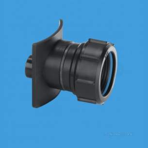 Mcalpine Waste traps overflow -  90mm X 1.25 Inch Ci Boss Con For Condensate