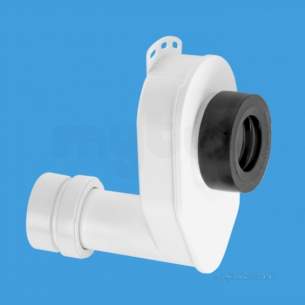 Mcalpine Waste traps overflow -  2 Inch X75mm Seal Urinal P Trap Syph Hcup50uk