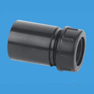 Mcalpine Waste traps overflow -  11/4 Inch Abs Red 19/23mm Universal R16-bl