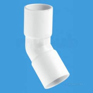 Mcalpine Waste traps overflow -  3/4 Inch Mcalpine 135 Deg Overflow Bend R2a