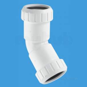 Mcalpine Waste traps overflow -  1.25 Inch X 135deg Surefit Waste Bend S20l