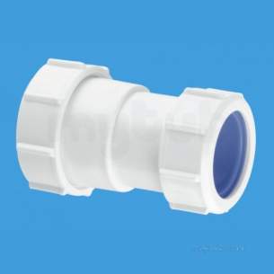 Mcalpine Waste traps overflow -  1.25 Inch Str Conn Multfit X Din S28l-iso