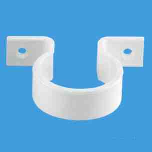 Mcalpine Waste traps overflow -  Mcalpine 125 Inch Waste Pipe Clip S30