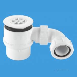 Mcalpine Waste traps overflow -  Shower Trap 11/2 Inch X50mm 85mm Wh Stw6-95