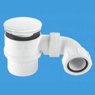 Mcalpine Waste traps overflow -  Shower Trap 11/2 Inch X50mm 85mm Wh Stw6m-95