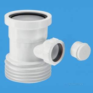 Mcalpine Waste traps overflow -  Boss Pipe For Use With Wc Connect Wc-bp1