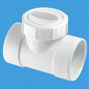 Mcalpine Waste traps overflow -  2 Inch Non-return Valve Z28m-nrvs