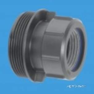 Mcalpine Waste traps overflow -  Boss Connector-2 Inch Mi X 2 Inch M/fit