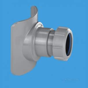 Mcalpine Waste traps overflow -  110mm X 1.1/2 Inch Mech Soil Boss Conn 57mm-g