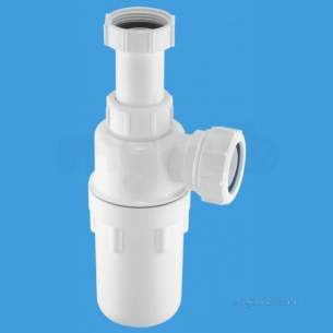 Mcalpine Waste traps overflow -  1.25 Inch Bottle Trap Re-seal Adj In A10ar