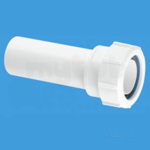 Mcalpine Waste traps overflow -  1.25 Inch Multifit Connector Plain End Ms18l