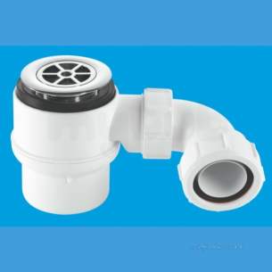 Mcalpine Waste traps overflow -  Shower Trap 11/2 Inch X50mm 85mm Chrome Plated Stw8b-95
