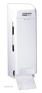 Mediclinics Products -  Mediclinic Std 3rl T/roll Dispenser Wh