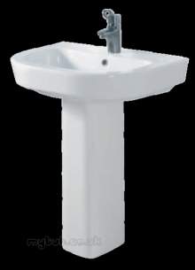 Eastbrook Sanitary Ware -  Eastbrook 56.0027 Metro Pedestal White