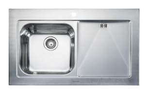 Rangemaster Sinks -  Mezzo Benchtop Mz10001 1.0b Lhd Sink Ss