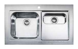 Rangemaster Sinks -  Rangemaster Mezzo 1 5b Rhd Sink/accs Pack Ss