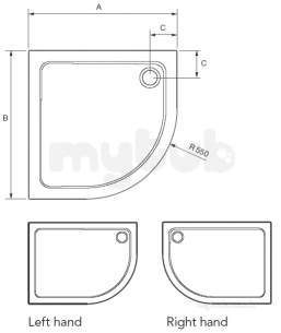 Mira Flight Trays -  Mira Flight Low 800x800 Quad Tray 2ups