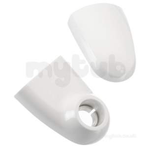Mira Commercial and Domestic Spares -  Mira Slide Bar Wall Support White