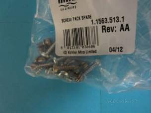 Mira Commercial Domestic Spares -  Mira Screw Pack Spare 1563.513