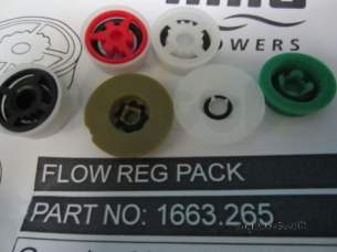 Mira Commercial Domestic Spares -  Mira Flow Regulator Pack Spare 1663.265