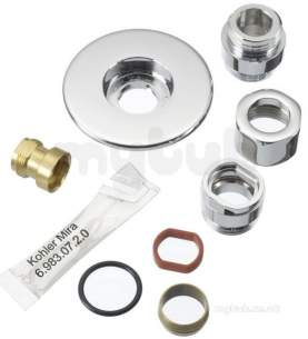 Mira Commercial Domestic Spares -  Mira Compression Fittings Chrome Sprs