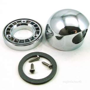 Mira Commercial Domestic Spares -  Mira Rac Shround And Wallplate Chr-sp